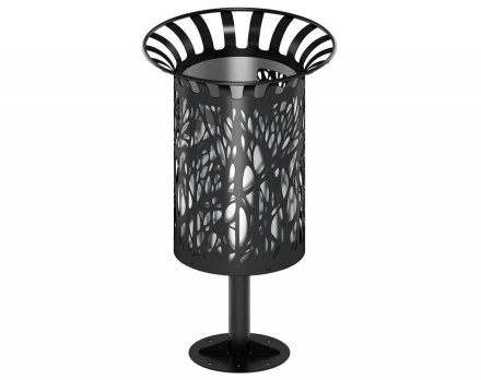 Урна Порядок 5 с баком (под анкера). Без логотипа, фото 2