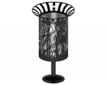 Урна Порядок 5 с баком (под анкера). Без логотипа