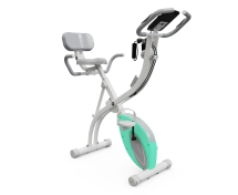 Велотренажер X-Bike DFC DavCreator, бело-зеленый