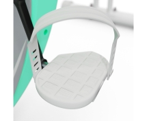 Велотренажер X-Bike DFC DavCreator, бело-зеленый