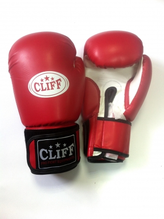 Перчатки бокс DRAGON Classic (FLEX) 14 oz красные, фото 1