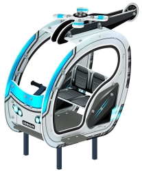 Вертолет (техно) - Беседка мини - МФ 10.03.03-03, фото 4 Вертолет (техно) - Беседка мини - МФ 10.03.03-03, фото 4