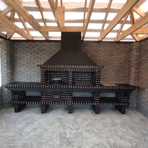 Печь Аристократ 736 Радиальный кирпич коричневый