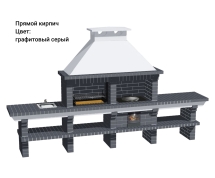 Печь Аристократ 736 Радиальный кирпич коричневый