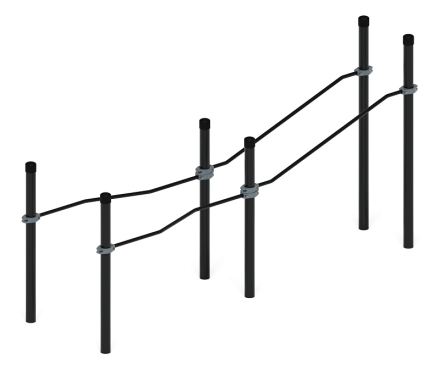 Воркаут ЛОВ 89 серый ВТ 101.20-03, фото 1