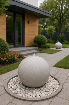 Фонтан Шар D 80 см, фото 1