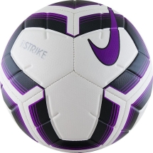 Мяч футбольный любительский &quot;NIKE Strike Team&quot;, р. 5, бело-черно-фиолетовый