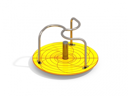 ДИО 2.28.01 Карусель пропеллер нерж, фото 1