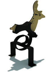 Качалка на пружине КНП-044 для детской площадки, фото 2 Качалка на пружине КНП-044 для детской площадки, фото 2