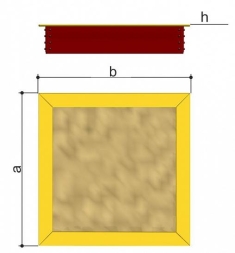 Песочница Romana 109.01.03 для детской площадки, фото 5 Песочница Romana 109.01.03 для детской площадки, фото 5