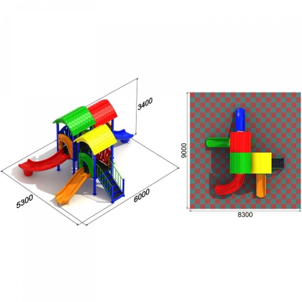 Детская площадка Непоседа 2.1, фото 3