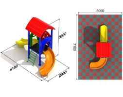 Детская площадка Кувшинка 3.1.1, фото 2 Детская площадка Кувшинка 3.1.1, фото 2