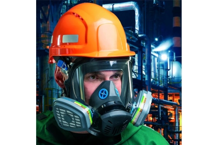 Фильтрующий противогаз UNIX 5100 марки К2 + P2 102-026-0039, фото 5