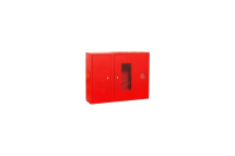 Шкаф АгроСнаб ШПК-315 840х625х228 под 1 пожарный рукав и 1 огнетушитель навесной открытый 37667