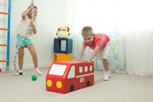 Контурная игрушка «Пожарная машина» Контурная игрушка «Пожарная машина»