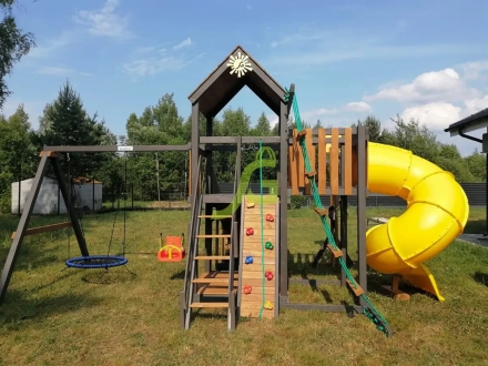 Всесезонная площадка IgraGrad С с балконом и трубой SF, фото 4