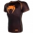 Компрессионная футболка Venum Contender 3.0 Black/Orange S/S