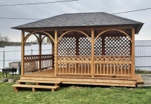 Прямоугольная беседка ДУШЕВНАЯ Прямоугольная беседка ДУШЕВНАЯ