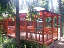 Прямоугольная беседка ДУШЕВНАЯ Прямоугольная беседка ДУШЕВНАЯ