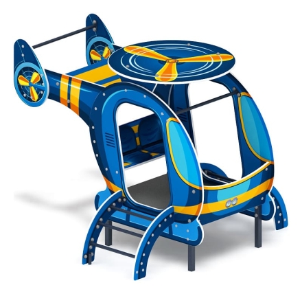 Вертолет (синий) - Беседка - МФ 10.03.04-01, фото 1