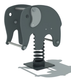 Качалка на пружине КНП Слон для детской площадки Качалка на пружине КНП Слон для детской площадки