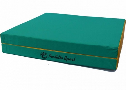 Детский спортивный мат №8 (100 х 200 х 10) складной 1 сложение &quot;PERFETTO SPORT&quot;, фото 3