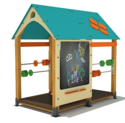 Домик Теремок тип 1 для детской площадки