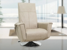 Кресло-реклайнер электрический с массажем FUJIMO ORLANDO Ваниль Кресло-реклайнер электрический с массажем FUJIMO ORLANDO Ваниль