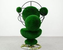 Топиари Композиция шары на вазоне - газон Premium Топиари Композиция шары на вазоне - газон Premium