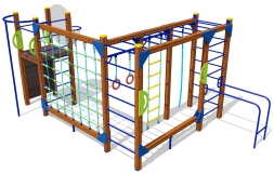 Спортивный комплекс 09028.21 для детской спортивной площадки, фото 1