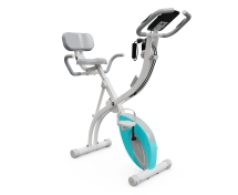 Велотренажер X-Bike DFC DavCreator, бело-голубой