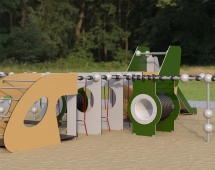 Детский спортивно-игровой комплекс Romana 057.26.00