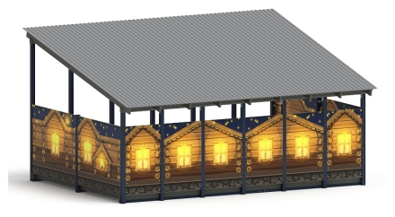 Теневой навес (Эко) - МФ 71.6.4-02, фото 3