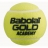 Мяч теннисный BABOLAT GOLD ACADEMY, арт.501085, уп.3шт,одобр.ITF,сукно,нат.резина,желт