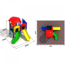 Детская площадка Лимпопо 4.2.3, фото 3 Детская площадка Лимпопо 4.2.3, фото 3
