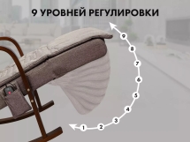 Массажное кресло качалка FUJIMO F2002 МСX Time2Chill Latte (Tailor 3) Вишня Массажное кресло качалка FUJIMO F2002 МСX Time2Chill Latte (Tailor 3) Вишня