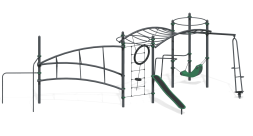 Спортивный комплекс Ветер СО-118.2 для детской площадки, фото 2