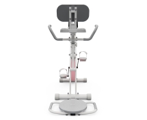 Велотренажер X-Bike DFC DavCreator Max PRO, бело-розовый