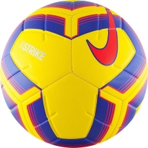 Мяч футбольный любительский &quot;NIKE Strike Team&quot;, р. 5, желто-розово-фиолетовый