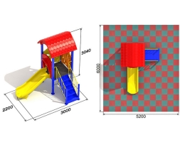 Детская площадка Малютка 2.1, фото 2