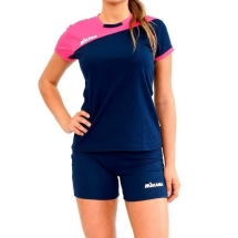 Форма волейб. жен. &quot;MIKASA&quot;, арт. MT376-063-S, р. S, 100% полиэстер, фуксия-т.синий