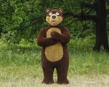 Топиари медведь Финик - газон Eco Топиари медведь Финик - газон Eco