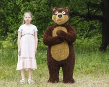 Топиари медведь Финик - газон Eco Топиари медведь Финик - газон Eco