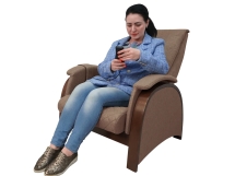 Кресло-качалка (маятник) с массажем FUJIMO BALANCE 2 F2004 TOF Шоколад Кресло-качалка (маятник) с массажем FUJIMO BALANCE 2 F2004 TOF Шоколад