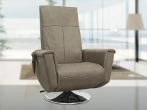 Кресло-реклайнер электрический с массажем FUJIMO ORLANDO Smokie Кресло-реклайнер электрический с массажем FUJIMO ORLANDO Smokie