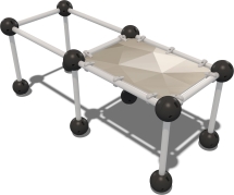 Спортивный комплекс Яшма СРО409.00 для детской площадки