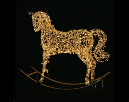 Световая фигура Лошадка качалка lk009, фото 1