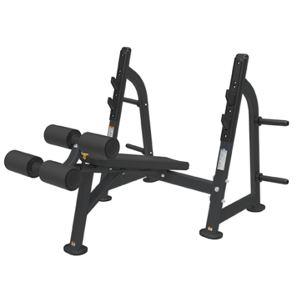 BRONZE GYM BR-1013 Скамья для жима с отрицательным наклоном, фото 1