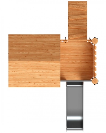 Детская игровая площадка Лиственница ДИК 1.24.01-Л, фото 5