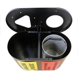 Урна для раздельного сбора мусора Город 2, 2 секции (2х32л), фото 5